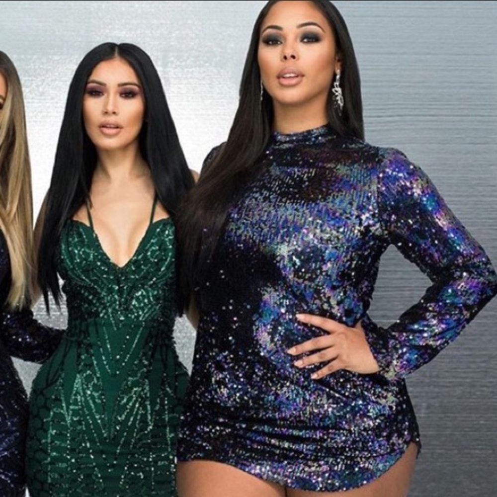 Fashion nova sequin dress size 1x